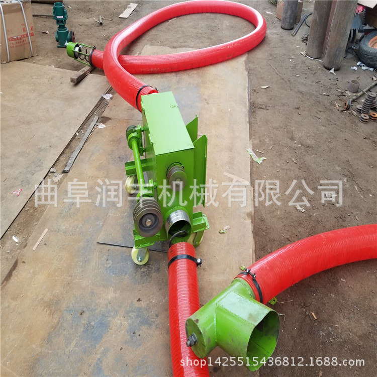 旋转式弹簧吸粮机 六盘水软管弹簧吸粮机