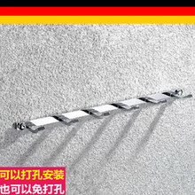 出口德国卫生间全铜实心排钩厨房门后挂衣钩毛巾挂钩浴室五金挂件