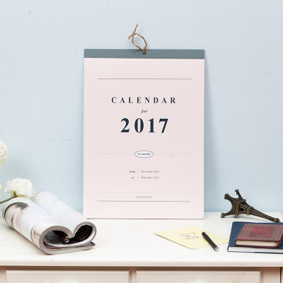 Custom calendars 2019 Year plan The plan lattice Notepad Large calendar wholesale