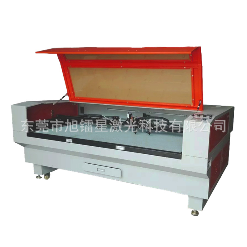 四头布料激光切割机厂家 多头皮革打孔机 同样的价格 四倍的效率