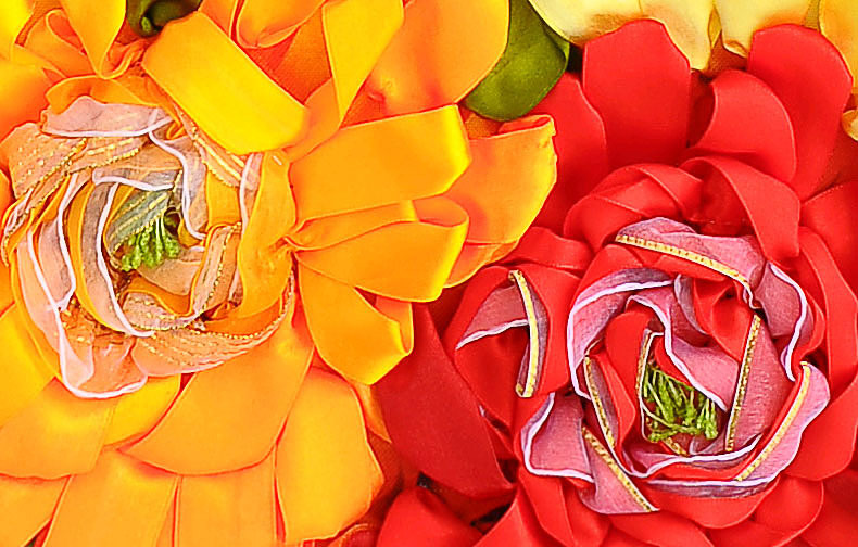 Oujin nianhua Bordado Cinta Directa DE LA Fábrica de impresión en color colgando pintura Pavo Real imagen auspicioso una sala de estar decoración de entrada