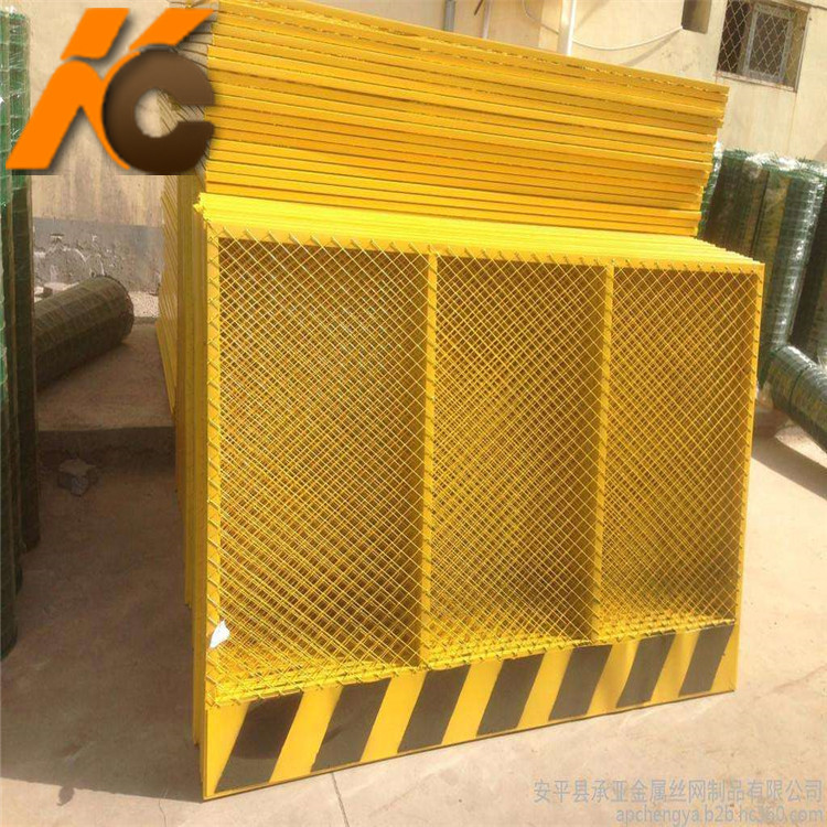 地铁临时施工安全防护围栏 喷塑基坑护栏