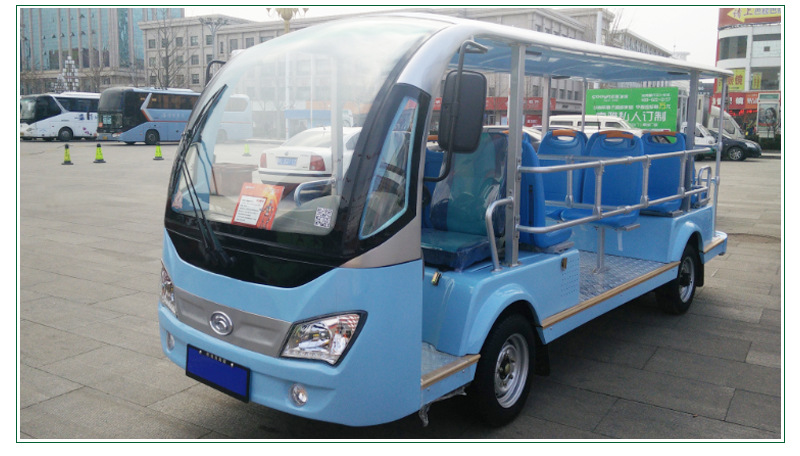 14座FT6156Q汽油觀光車_11