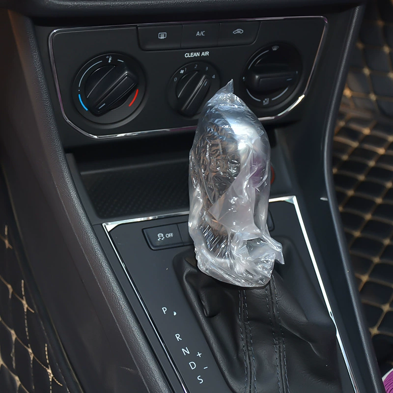 Одноразовые пластиковые чехлы для ремонта автомобилей маслостойкие чехлы для автомобилей Прозрачные чехлы для автомобилей