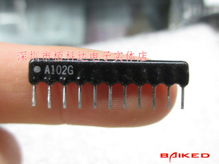 A102G ���� A11-102J 1K�W 5% 1/8W 100PPM DIP11��� �_��2.54mm