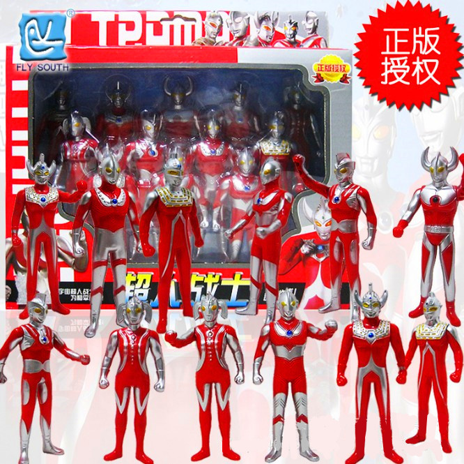 超人玩具人偶模型 奥特之父赛文杰克 艾斯泰罗奥特人偶玩具