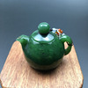 Jasper from Khotan district, pen, teapot, jewelry jade, tea set, natural ore