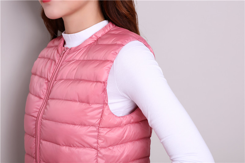 Gilet femme en Duvet de canard blanc - Ref 3316304 Image 39