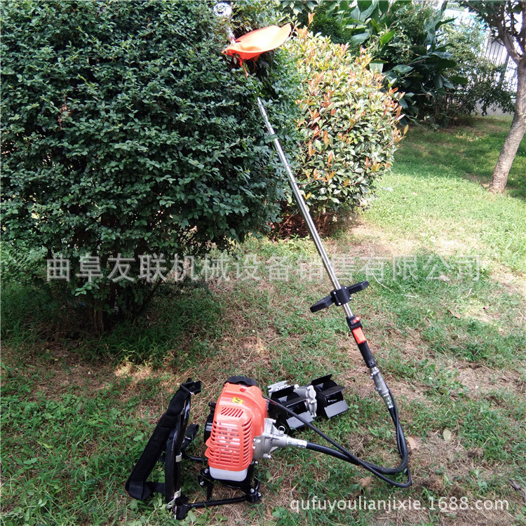 供应单人背负式锄地机 农用果园除草松土机 山地打草机01