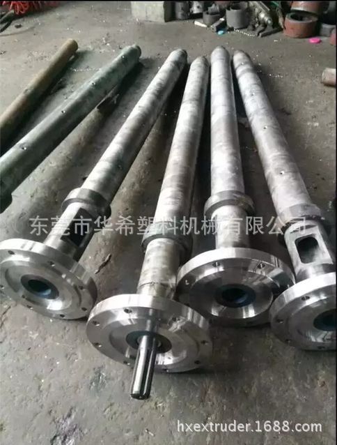 挤塑机螺杆机筒 Φ80氮化电镀螺杆料筒