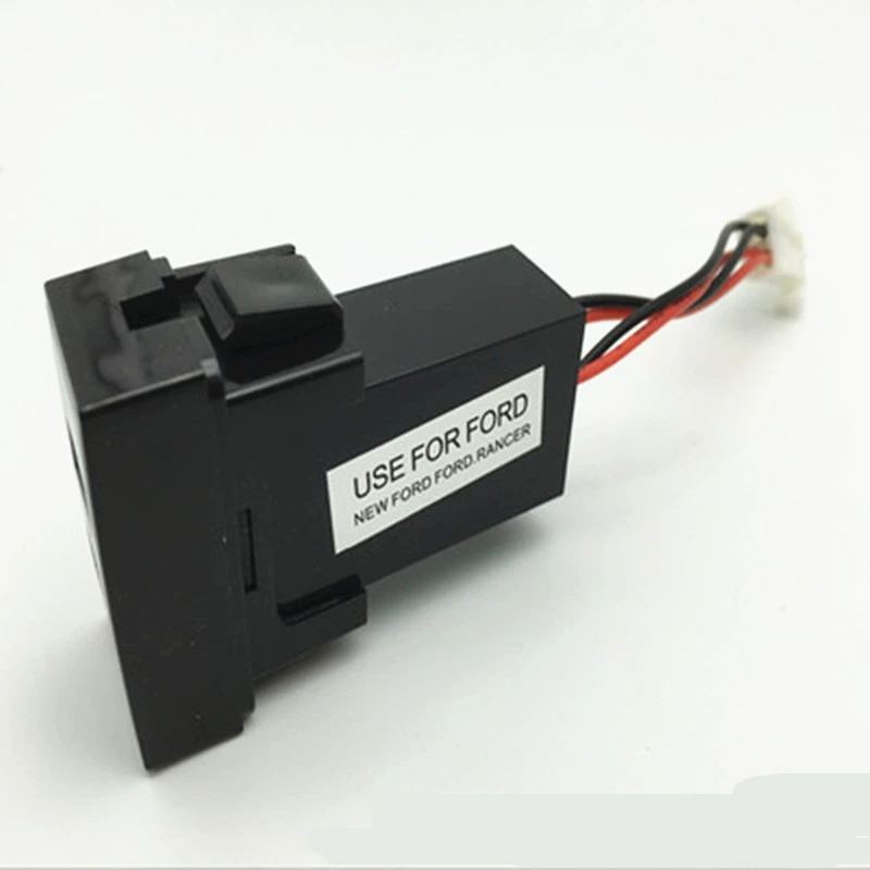 5V 3.1A dual USB interface blessing/special modified charger 12VDC input blue light LED FORDUSB