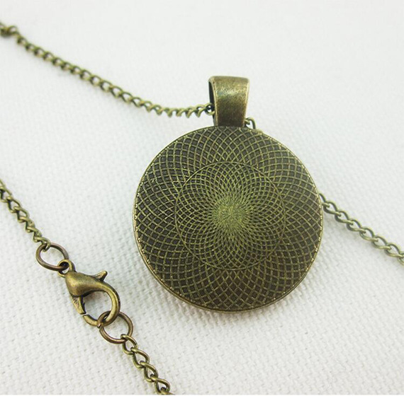 Beach Little Footprint Pendant Necklace