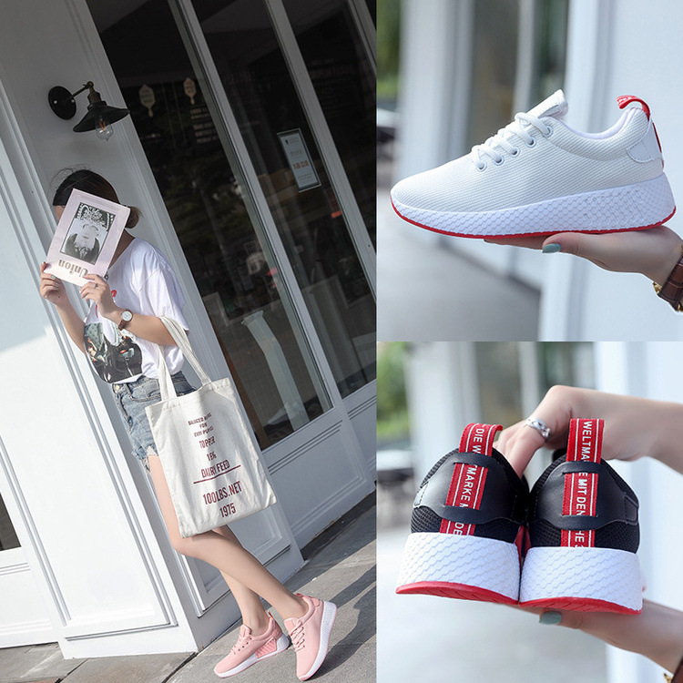 Baskets femme en PU artificiel - Ref 3421293 Image 64