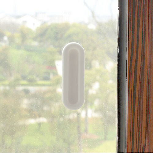 Sticky plastic door and window handle glass door and window push-pull handle door and window auxiliary switch 4 pack