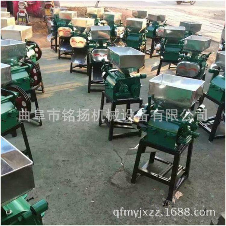 庆阳压燕麦片的机器家用低耗能粮食加工压扁机