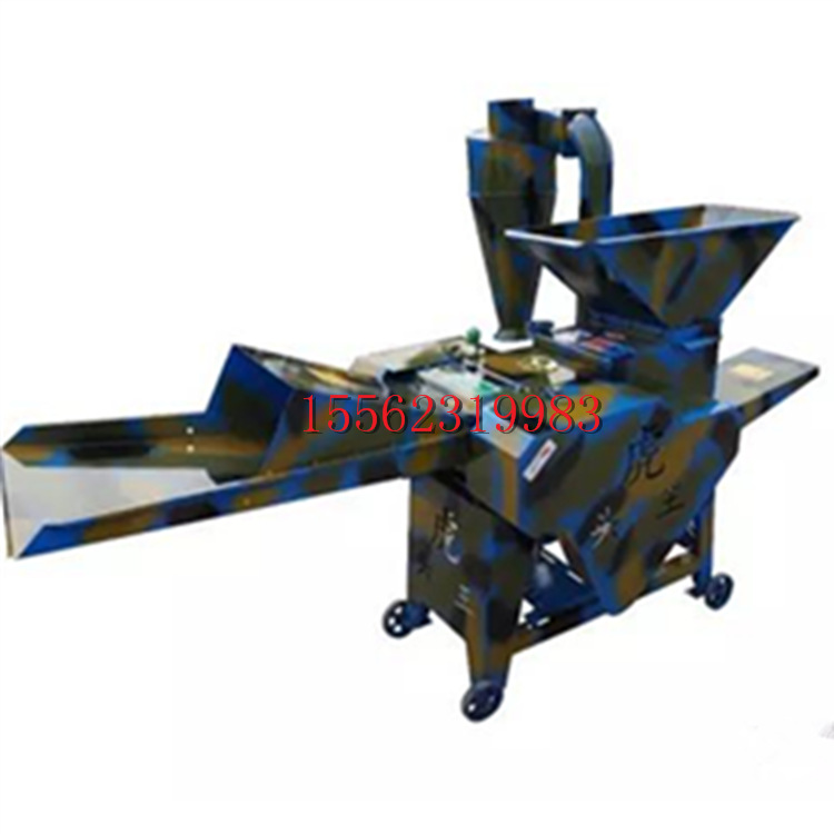 滚刀式铡草机 高效率饲料大型高喷铡草机生产厂家