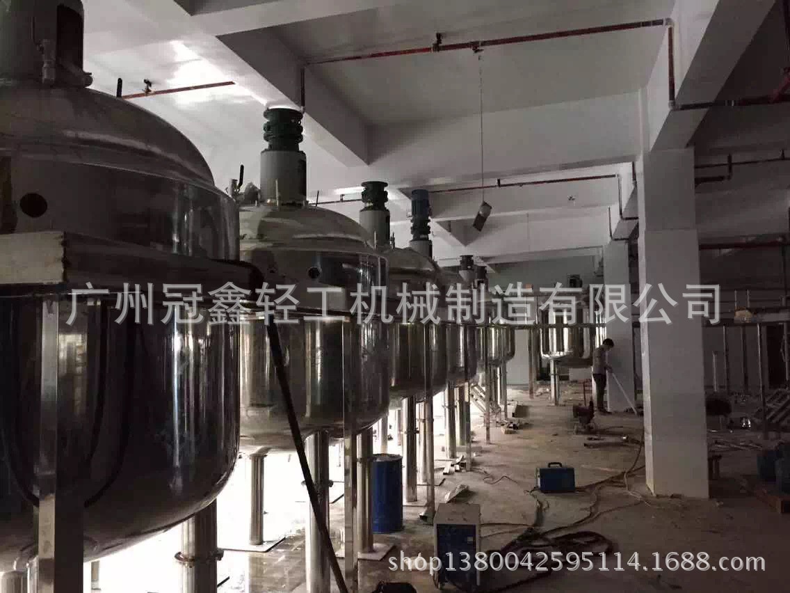 护发素 焗油膏加热搅拌罐 均质搅拌货 弹力素搅拌罐 啫喱膏搅拌锅