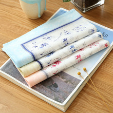 女士手帕 印花手帕 60支手帕 全棉手帕 陶姿 柔软 新款