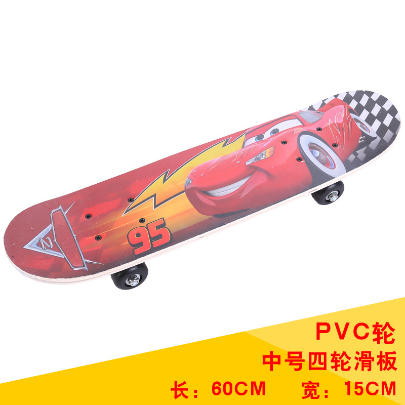 Manufactor Four skateboard children Teenagers baby currency Scooter medium , please Maple board Dual Rocker