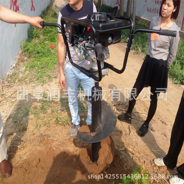 植树设备挖坑机 莱芜后输出轴挖坑机