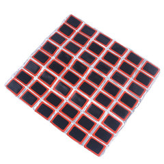 48 pieces of rectangular bicycle tire patching film, tire cold patching film, inner tube tire patching tool, cycling repair accessories