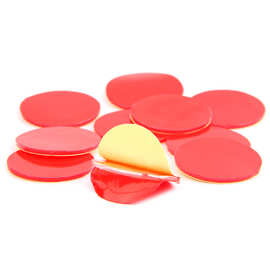 车摆 亚克力双面胶 圆形透明胶贴 无痕易撕贴 汽车饰品专用胶