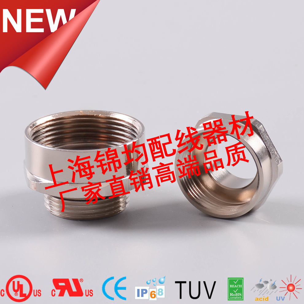 厂家直销Reducer六角缩减环,金属变径环,黄铜变径头,螺纹转换器