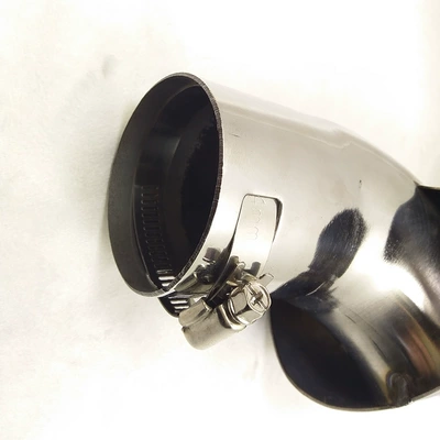 exhaust pipe tail throat, Exhaust pipe