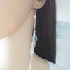 Fashionable earrings heart shaped, European style, Aliexpress, wholesale