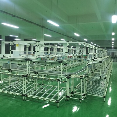 Ningbo Jingyi Flexible Production Line Anti-static Lean Bar Lean Assembly line Manufactor Direct selling