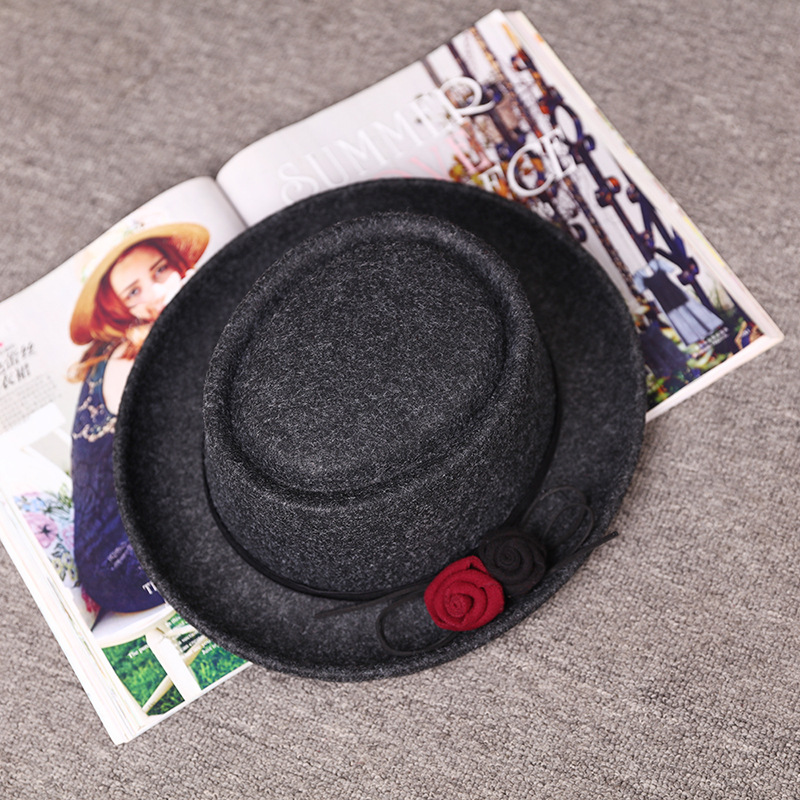 2020 sombrero de Jazz de lana estilo coreano sombrero de mujer otoño e invierno al aire libre cálido sombrero de mujer Amazon fábrica al por mayor image 10