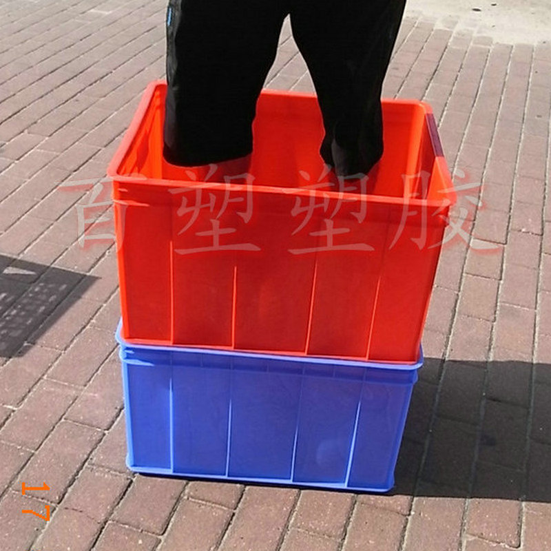 540*420系列多功能周转箱仓库塑料箱五金工具箱密封防尘带盖胶箱