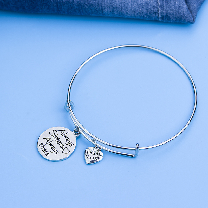 new fashion style bracelet sisters forever nihaojewerly wholesale