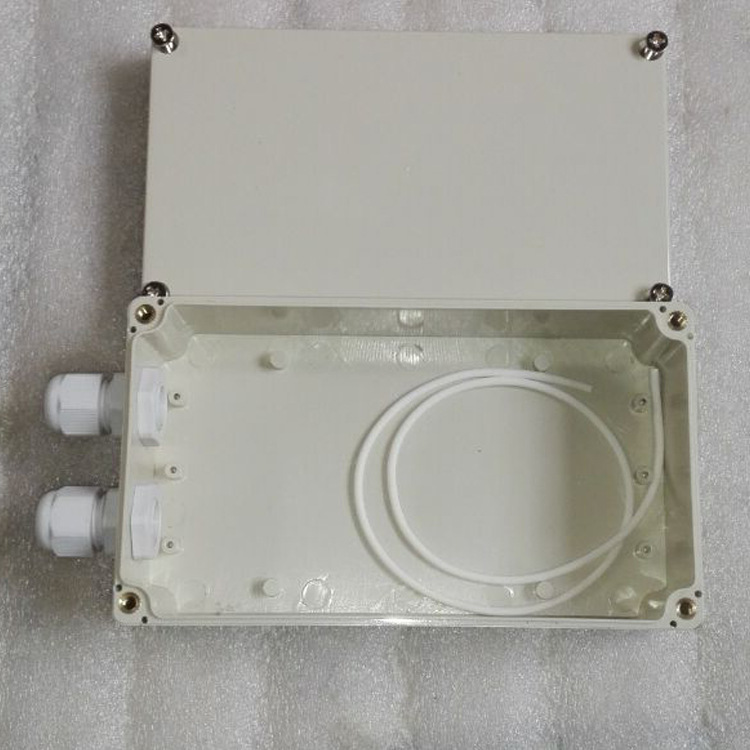 一进一出接线盒 158*90*60监控盒 带进出线孔接线盒 塑料电源盒