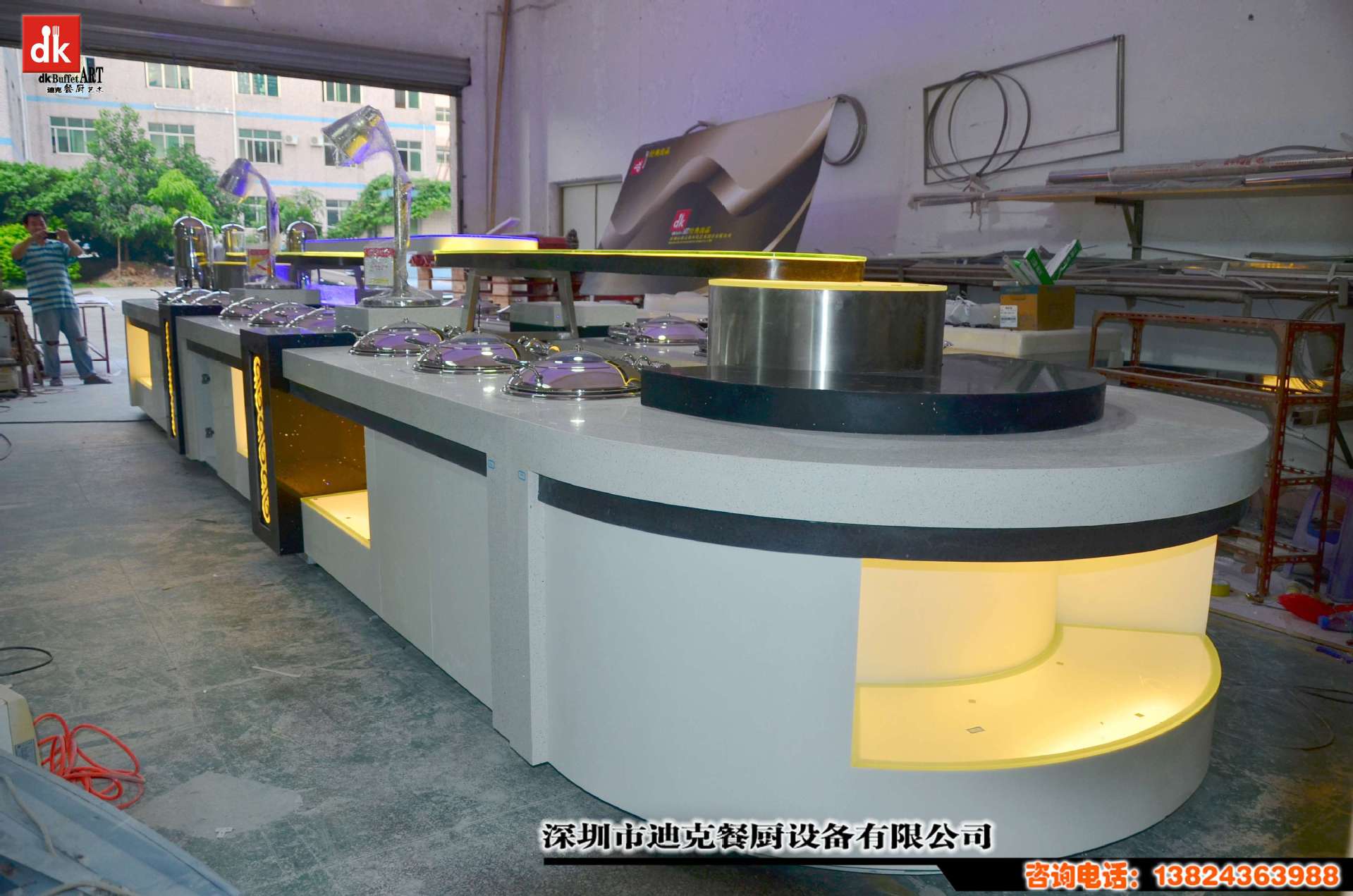 自助餐台图片、厨房设备-阿里巴巴