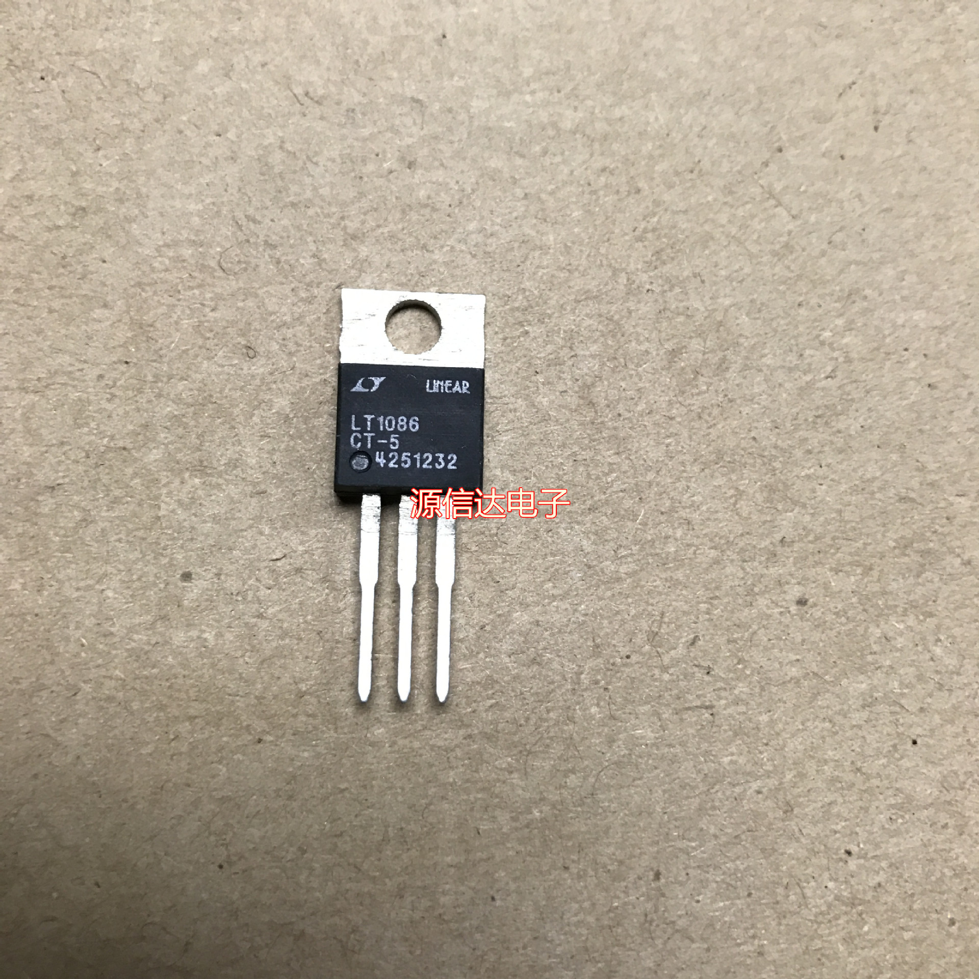 LINEAR稳压IC LT1086CT-5.0 LT1086-5V TO-220
