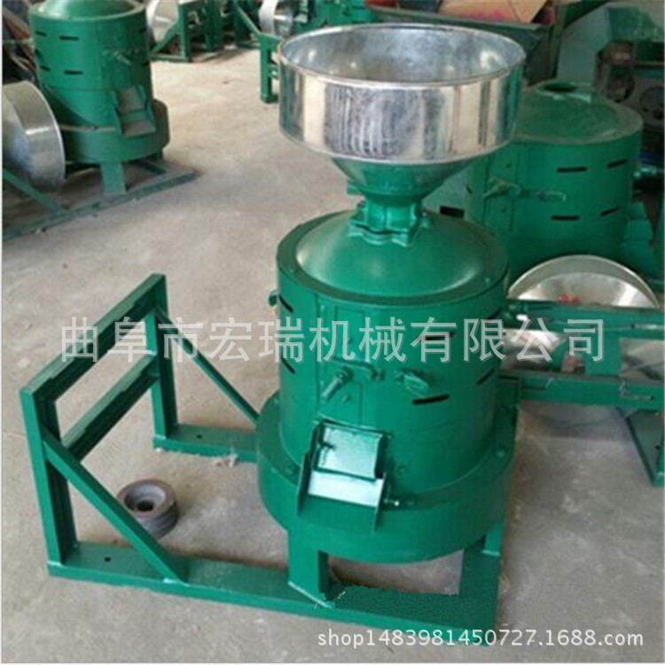 陕西立式砂辊碾米机 大功能稻谷机 供应小麦机型多粮食加工设备