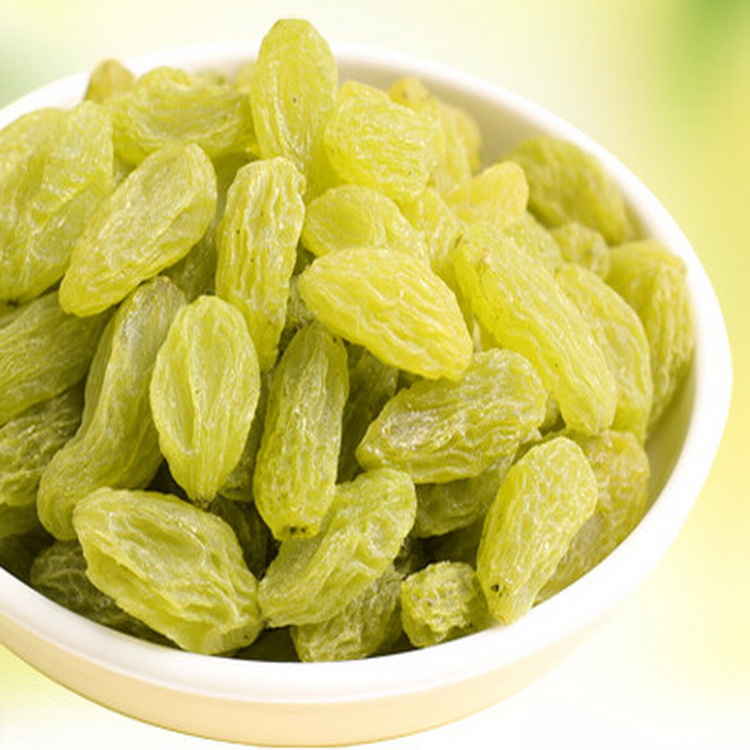 Original box green raisins 500g bulk green raisins snacks dried fruits wholesale