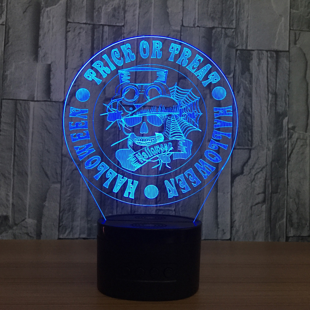 亚克力创意3d立体led小夜灯