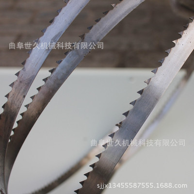 The world for a long time Band saw blade Woodworking band saw blade Grinding teeth Carbon steel strip Saw blade Hard alloy Woodworking band saw blade
