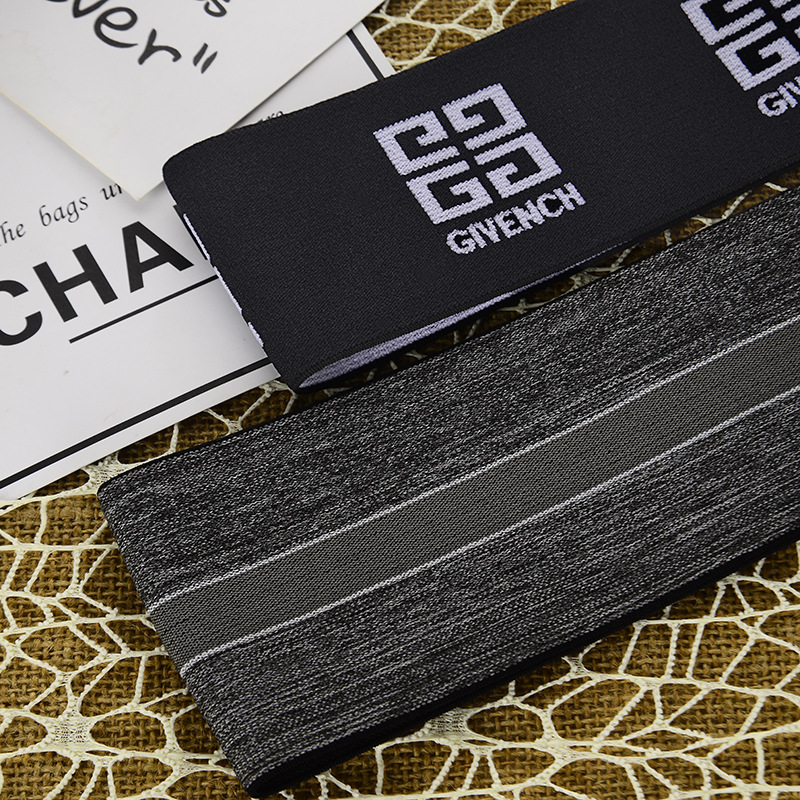 厂家批发条纹松紧带 服装辅料高弹橡筋带内裤短裤松紧带可定制|ms