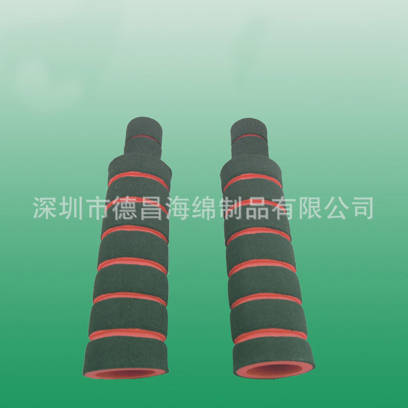 深圳厂家生产泡绵发泡EVA手把套/nbr橡塑彩色泡绵发泡保护套管