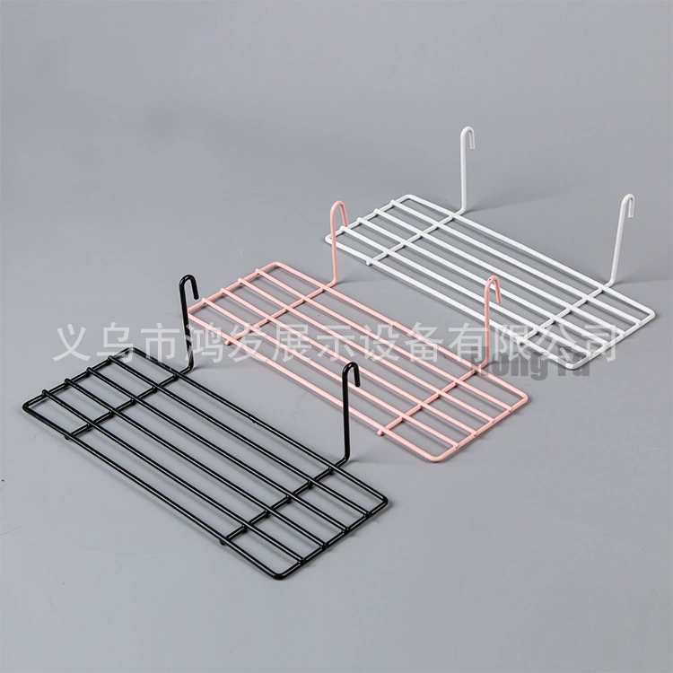 Трансграничный Amazon Железная проволока Погруженный лоток Железная сетка Фото Настенная сетка Сетка Полка Корзина для хранения