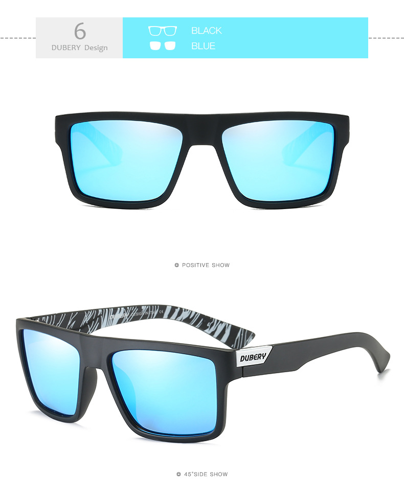 Sports Style Sports Geometric Tac UV400 Protection Square Full Frame Men's Sunglasses
