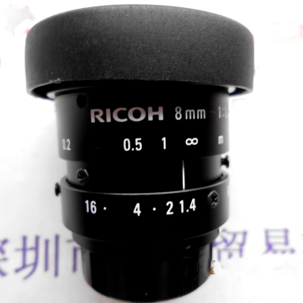 日本进口RICOH理光工业镜头 原装FL-CC0814A-2M百万像素高清镜头