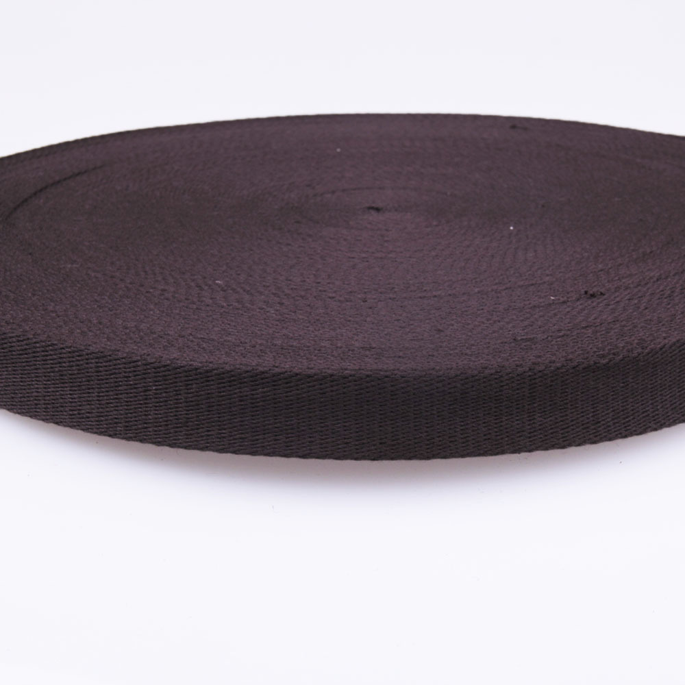 厂家现货 1.5寸 2.5公分 25mm 啡色 斜纹 棉织带 皮包帆布包肩带