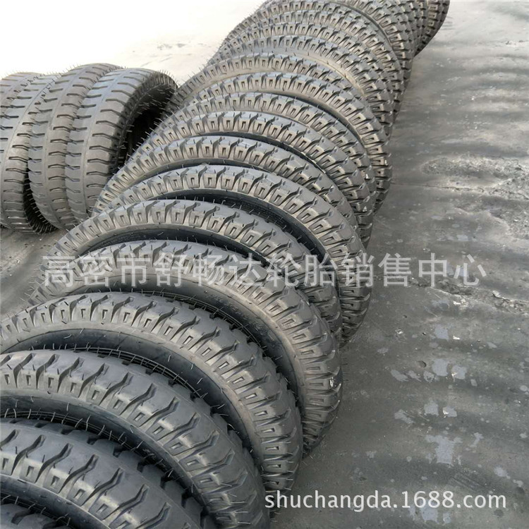 现货供应 6.50-16农用机械轮胎 人字花纹轮胎 农用拖拉机轮胎