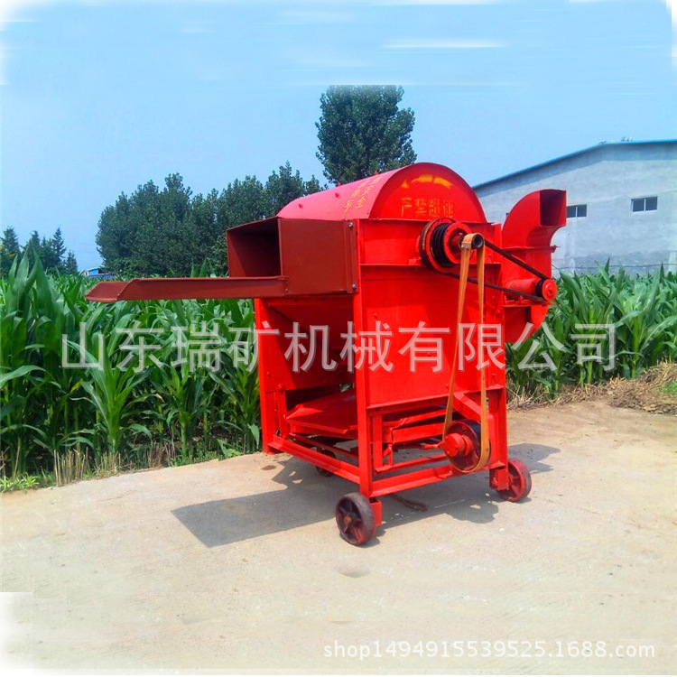 全喂入式高粱 大豆 水稻 多用脱粒机 大豆脱粒机油菜脱粒机