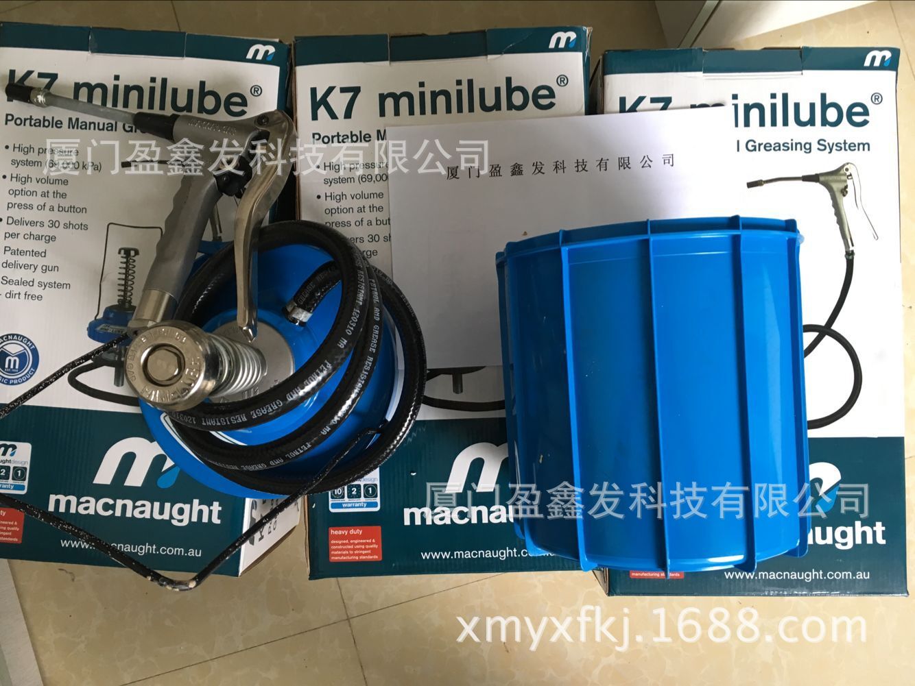 全新供应澳洲MACNAUGHT玛乐手动泵 K7手动黄油泵