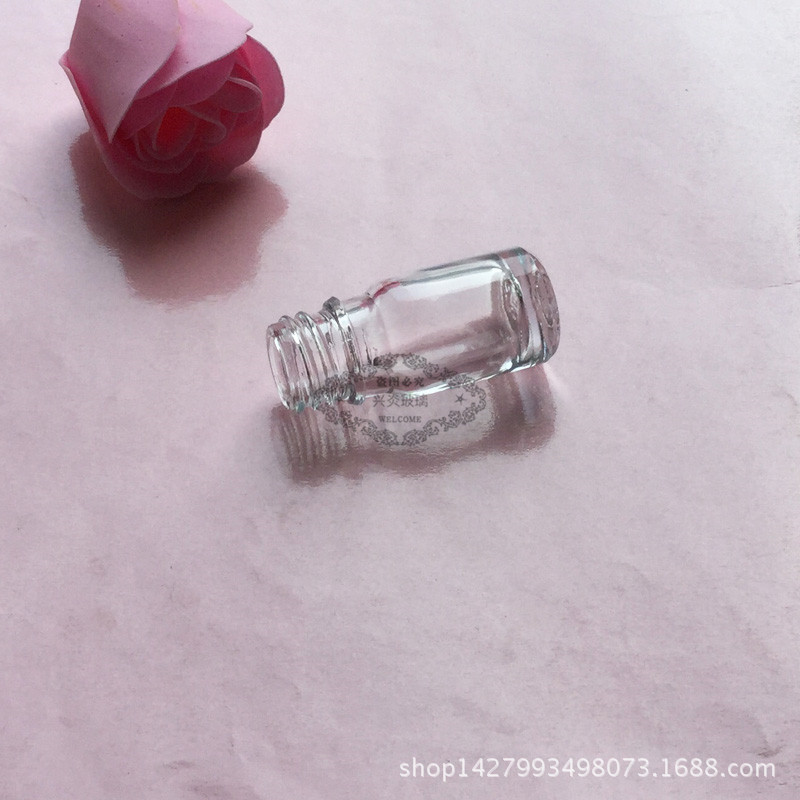 现货玻璃瓶 5ML透明精油瓶/分装香水瓶、乳液膏霜瓶子